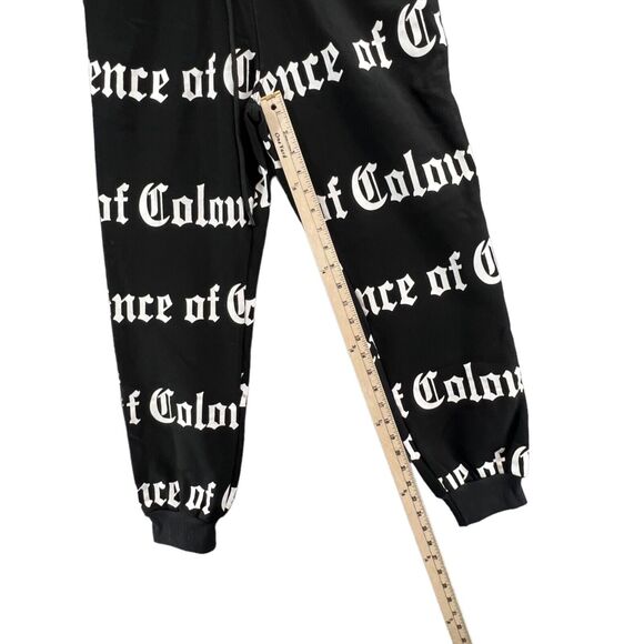 Absence Of Colour Pants Womens XS Roma Jogger Sweatpants Spellout Streetwear NEW - Picture 9 of 13